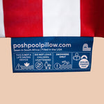 Load image into Gallery viewer, Stripes - Pool Pillow Luxury Float - Posh Pool Pillow
